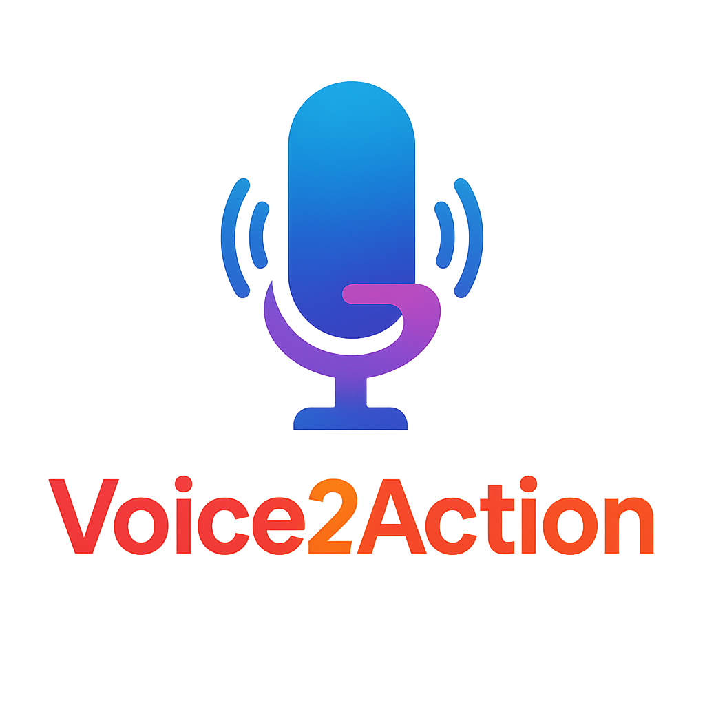 Voice2Action Logo