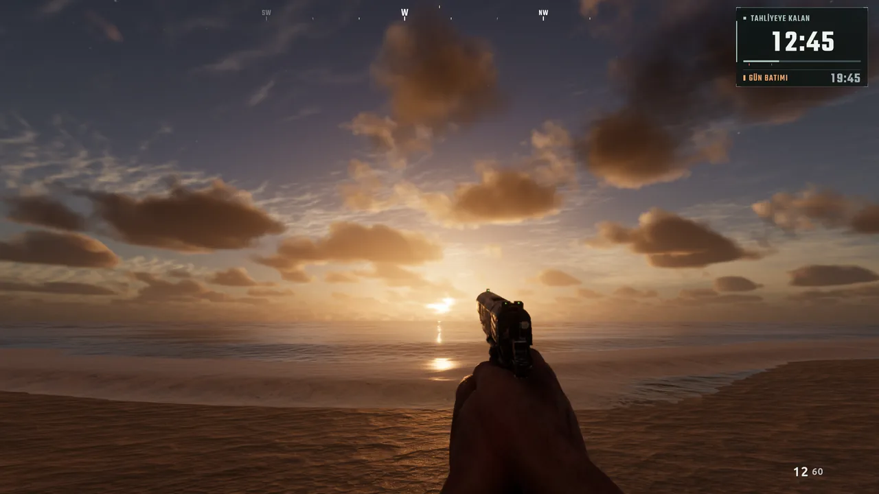Sunset on the west coast